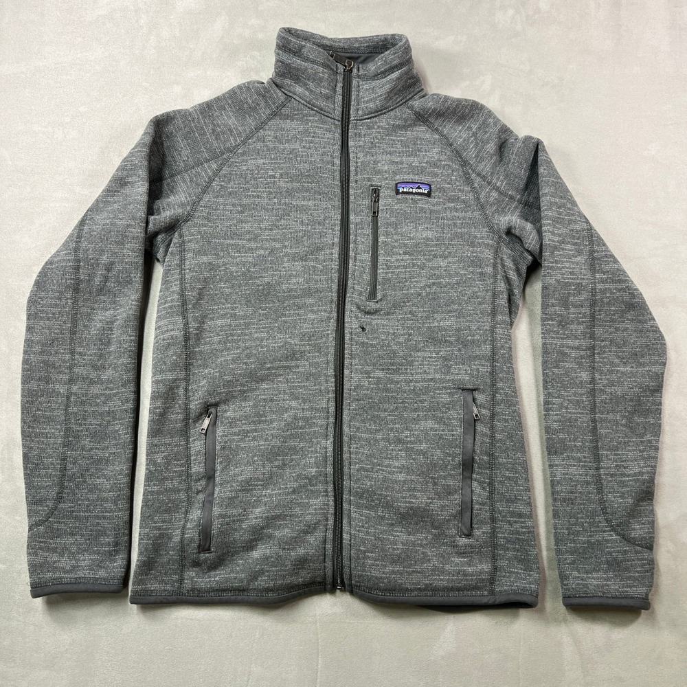 Patagonia Better Sweater Jacket Mens M Gray Full Zip Fleece Outdoor